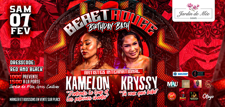 Beret Rouge Birthday Bash slider image