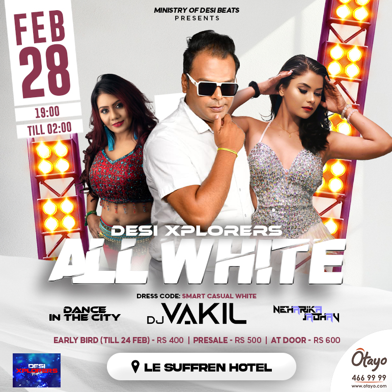 Desi Xplorers – All White