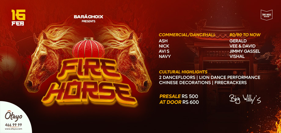 BARACHOIX PRESENTS: YEAR OF THE FIRE HORSE 2026 slider image