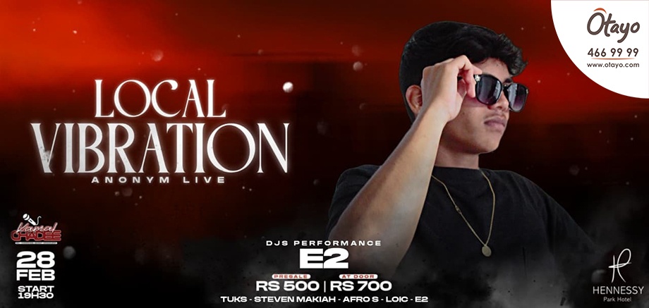 LOCAL VIBRATION ANONYM LIVE slider image