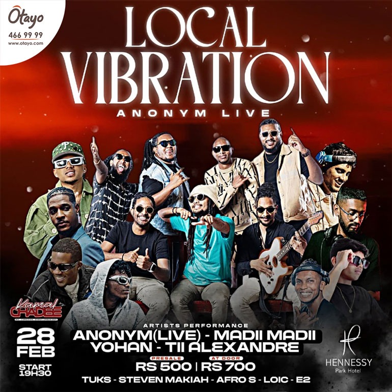LOCAL VIBRATION ANONYM LIVE