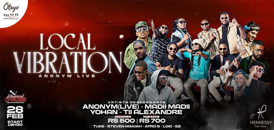 LOCAL VIBRATION ANONYM LIVE slider image