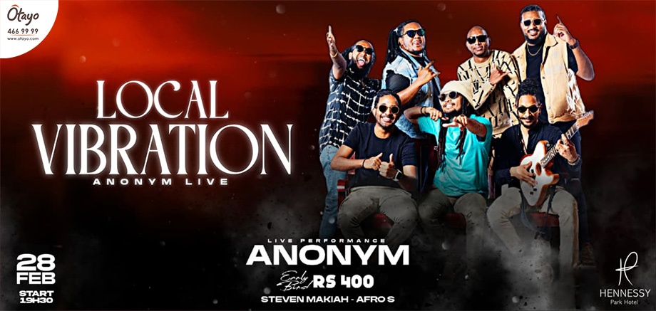 LOCAL VIBRATION ANONYM LIVE slider image