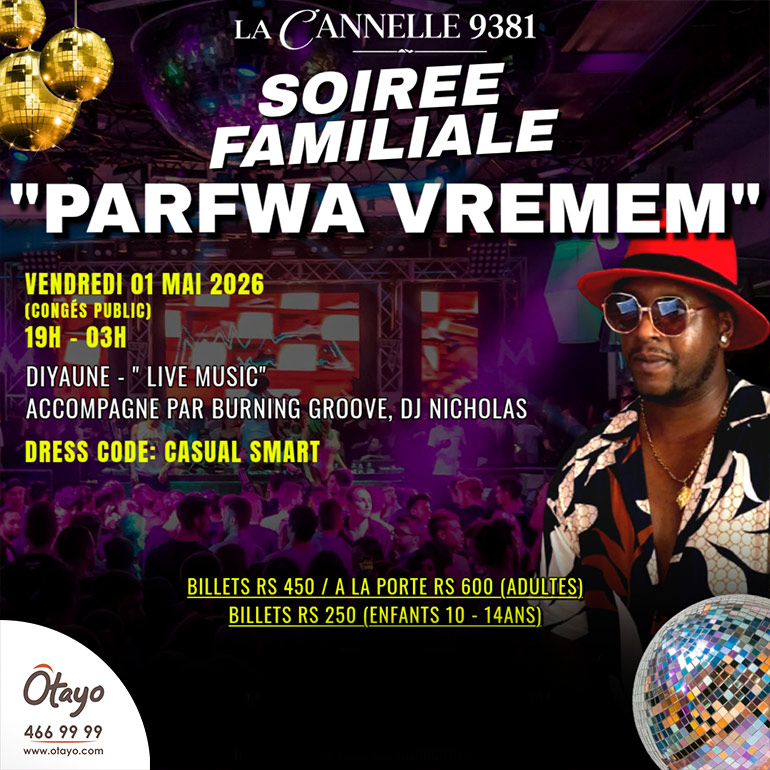 Soirée Familiale « Parfwa Vremem »