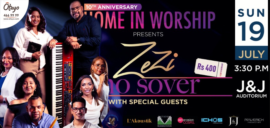 Home in Worship 10th Anniversary Gospel Concert | Zezi Mo Sover slider image