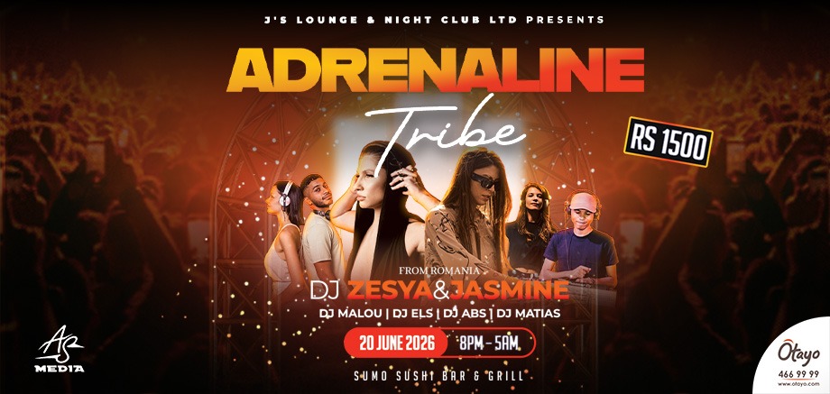 Adrenaline Tribe slider image