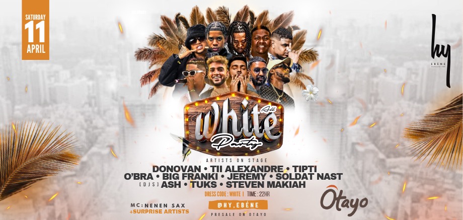 ALL WHITE PARTY slider image