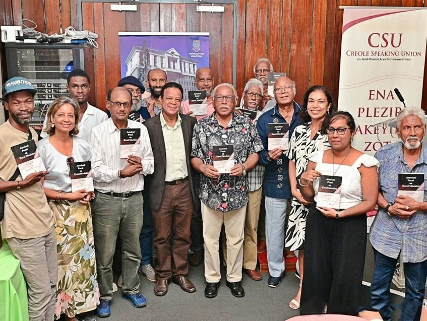 Antolozi Poezi an Kreol Morisien : enn liv referans !