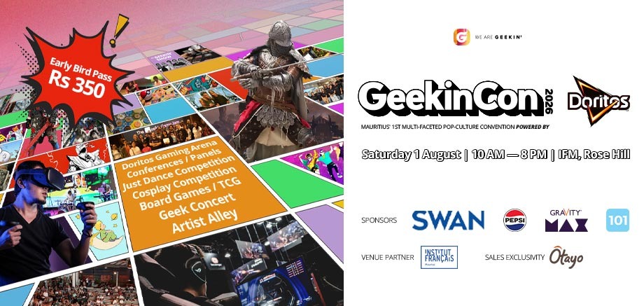 GeekinCon 2026 slider image