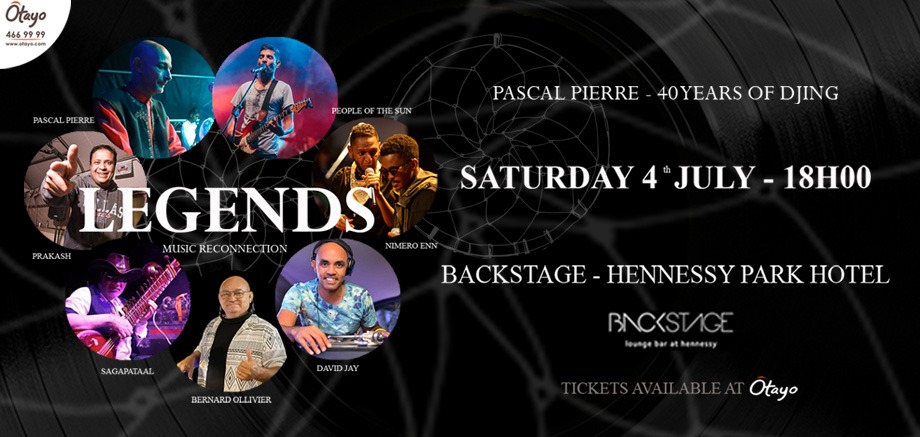 LEGENDS – Music Reconnection | Pascal Pierre 40 years of Djing slider image