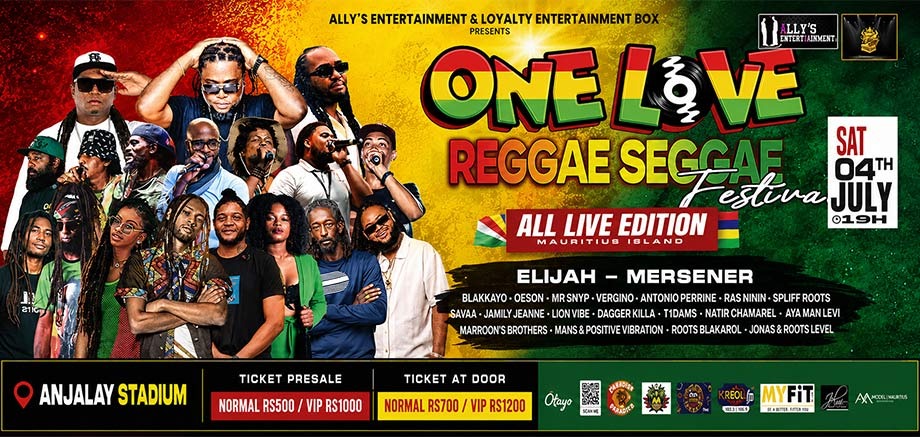 ONE LOVE REGGAE SEGGAE Festival slider image