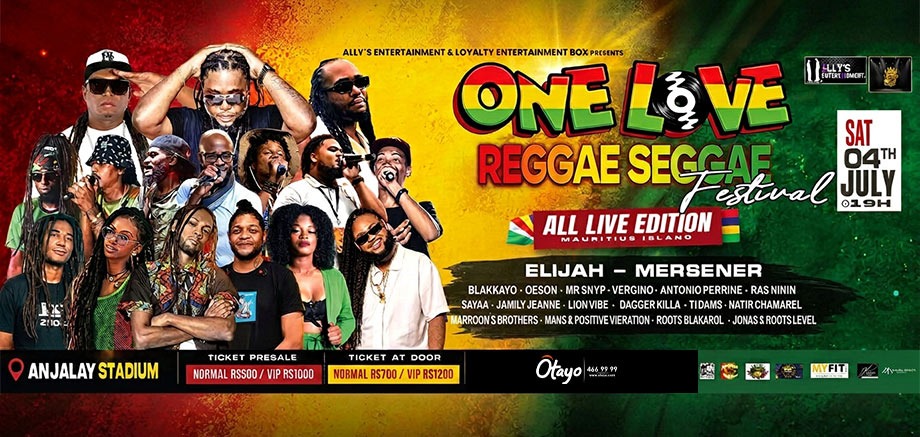 ONE LOVE REGGAE SEGGAE Festival slider image