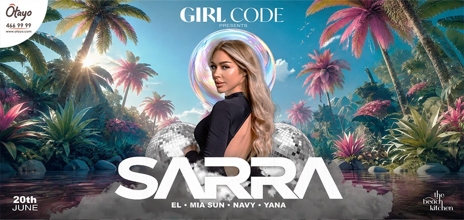 GIRL CODE — with International Guest DJ SARRA slider image