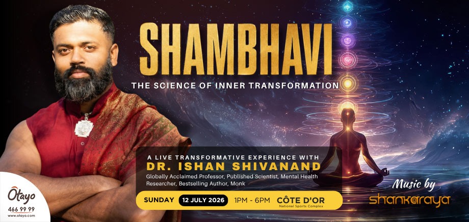 SHAMBHAVI: THE SCIENCE OF INNER TRANSFORMATION slider image