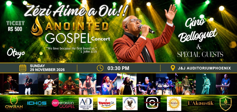 Anointed Gospel Concert – Gino Belloguet & Special Guests slider image