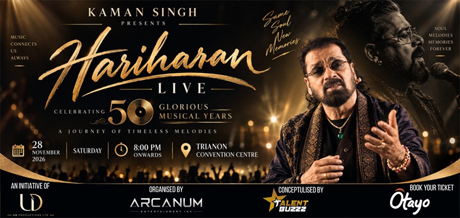 Hariharan Live slider image