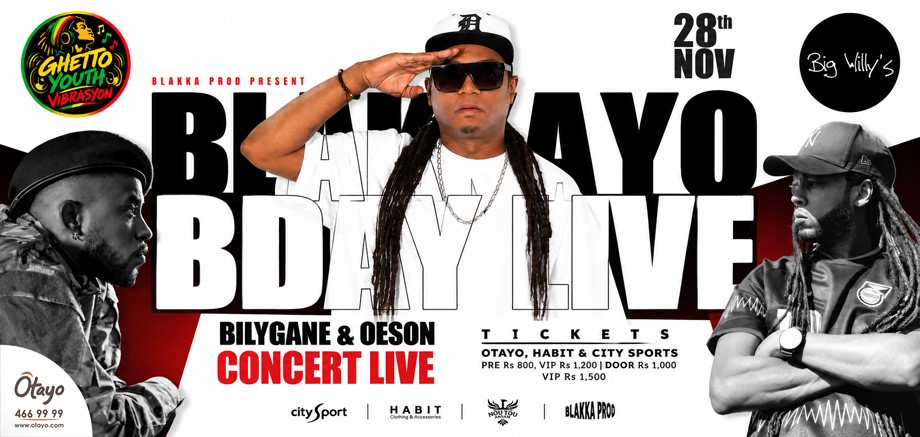 BLAKKA PROD PRESENT BLAKKAYO BDAY LIVE slider image