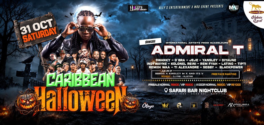 CARIBBEAN HALLOWEEN slider image